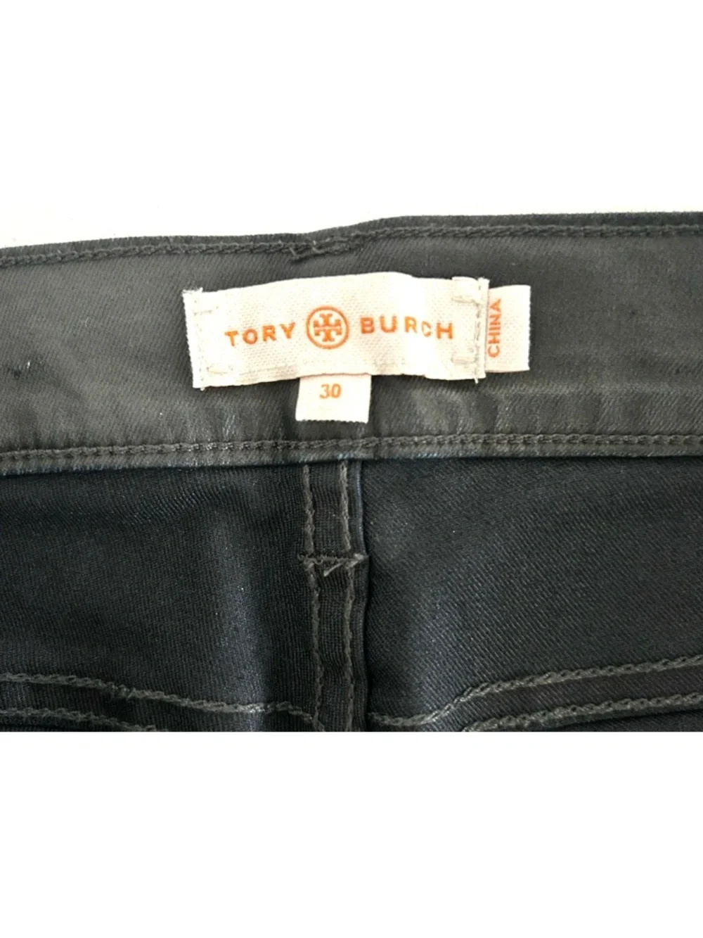 Tory Burch | Super Skinny Jeans Womens Size 30 Black Slimming Pants